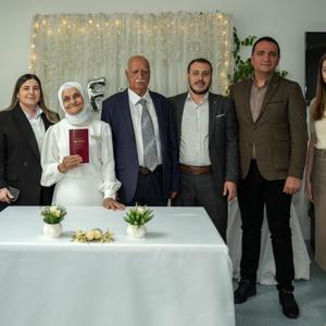 Neriman Çilingir Huzurevi'nde Nikah Merasimi Düzenlendi. - fotoğraf 2