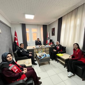 Sosyal Hizmet Merkezlerinden İlçe Emniyet Müdürlüklerine Ziyaret - fotoğraf 3