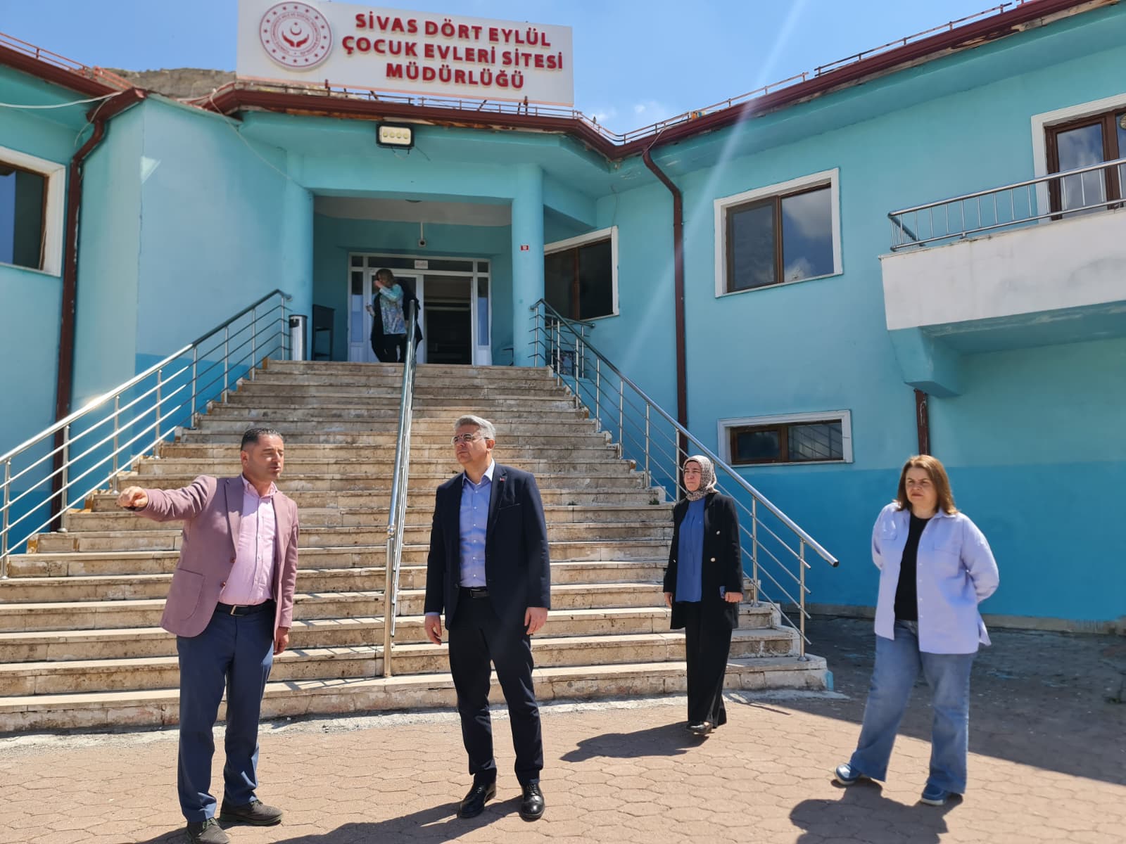 Dört Eylül Çocuk Evleri Sitesi Müdürlüğüne Ziyaret Gerçekleştirildi