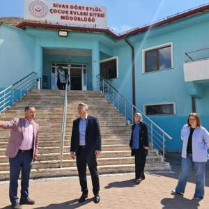 Dört Eylül Çocuk Evleri Sitesi Müdürlüğüne Ziyaret Gerçekleştirildi - fotoğraf 1