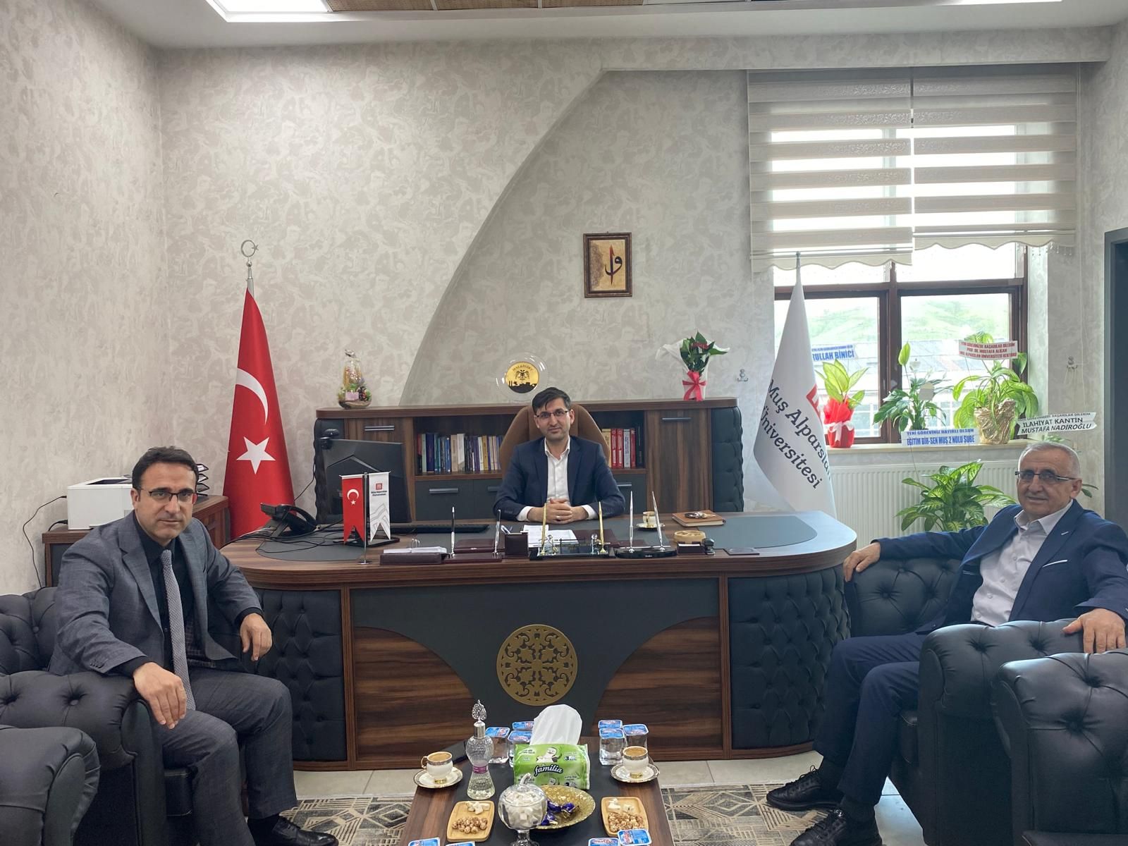 İl Müdürümüzden İlahiyat Fakültesi Yeni Dekanına Hayırlı Olsun Ziyareti