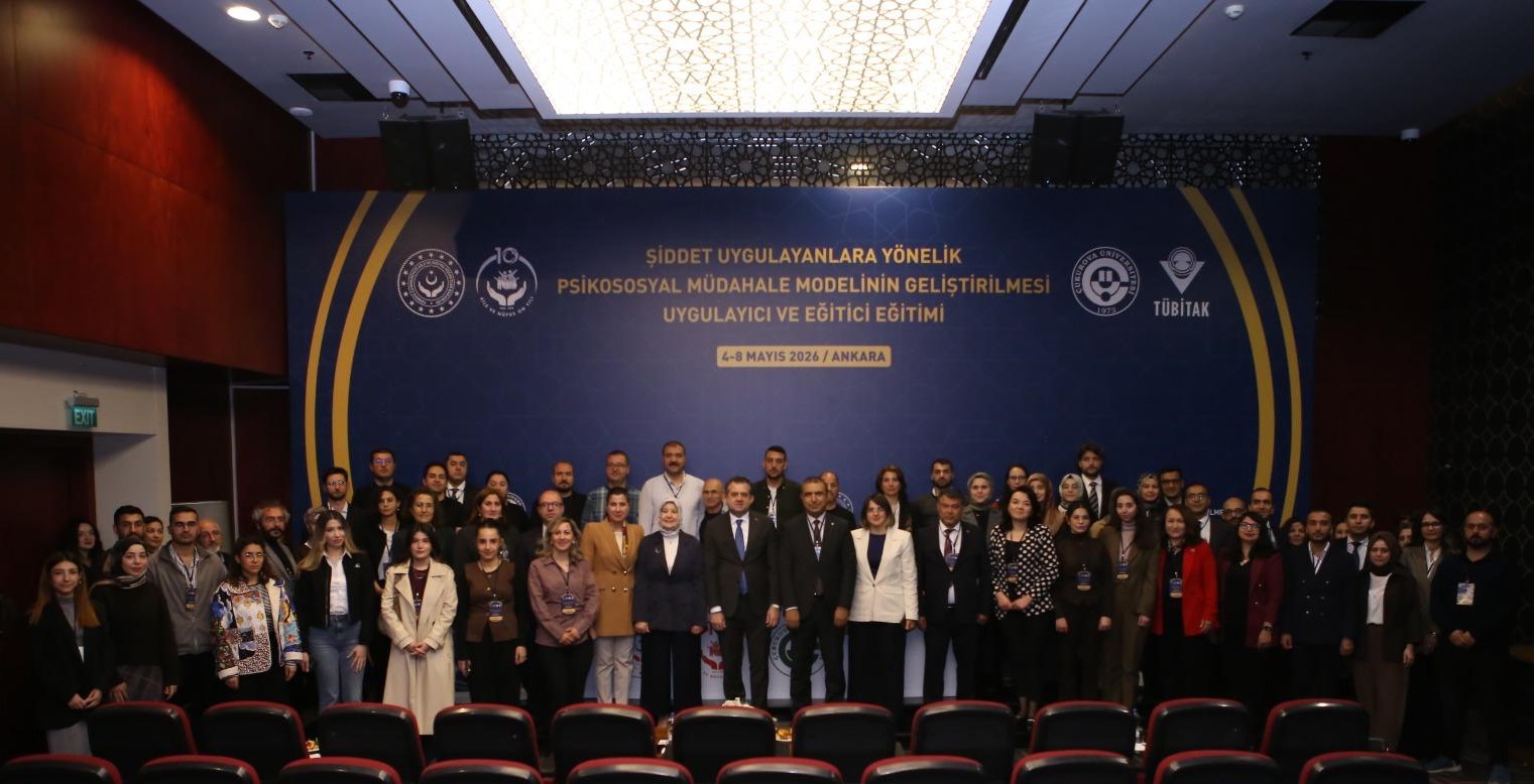 Şiddet Uygulayanlara Yönelik Psikososyal Müdahale Modelinin Geliştirilmesi Uygulayıcı ve Eğitici Eğitimi başladı