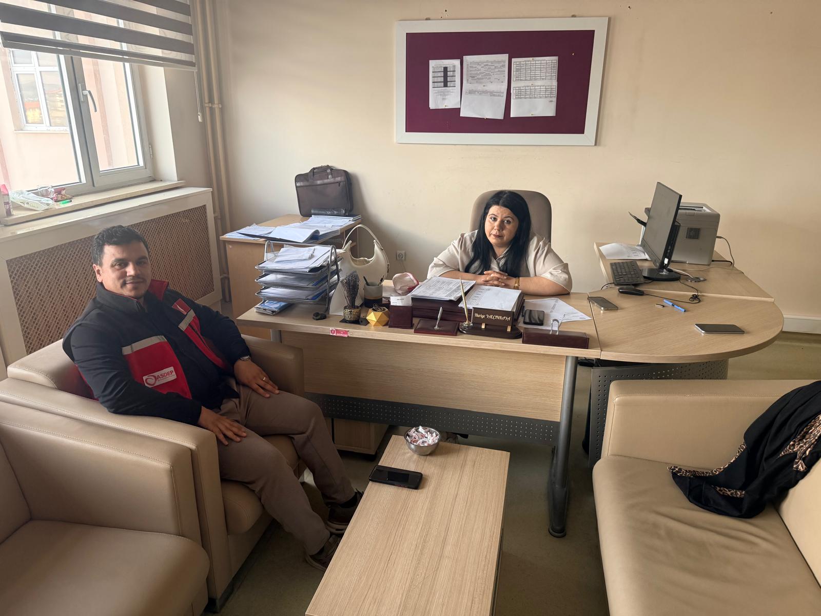 Çocuklar Güvende Programı kapsamında sokak çalışmaları ve okul ziyaretlerimizle sahadayız
