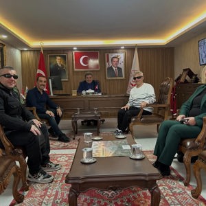 Orduspor Görme Engelliler Yönetimi, İl Müdürümüz Harun Tan’ı makamında ziyaret etti. - fotoğraf 1