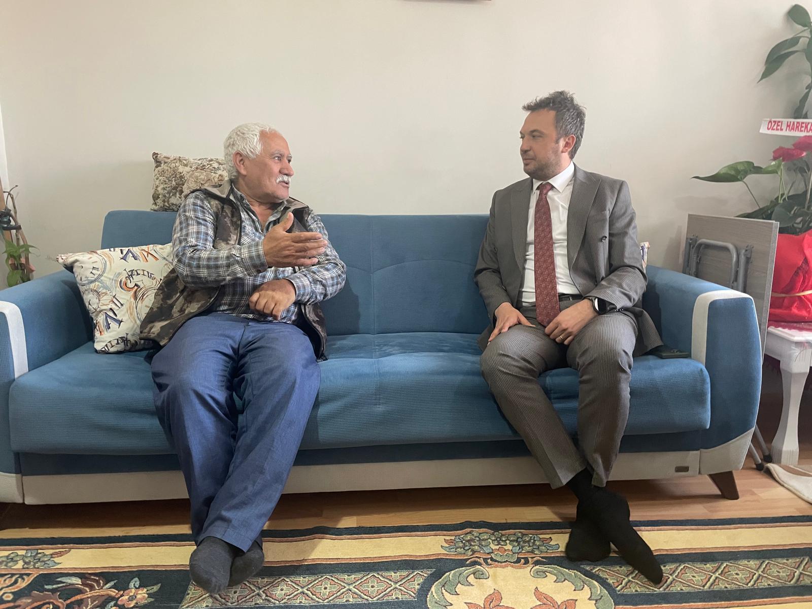 İl Müdürü Çetin Tutaş’tan Şehit Aileleri ve Gazilerimize Anlamlı Ziyaret