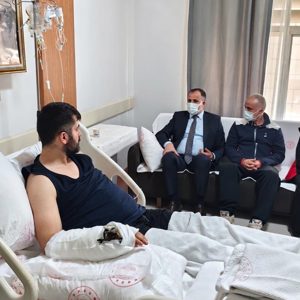 Siverek’te Yaralanan Öğretmenimize Ziyaret - fotoğraf 3