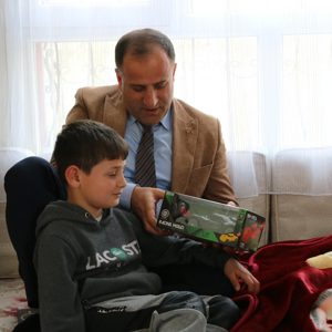 Elim Olayda Yaralanan Öğrencimize Geçmiş Olsun Ziyareti - fotoğraf 5