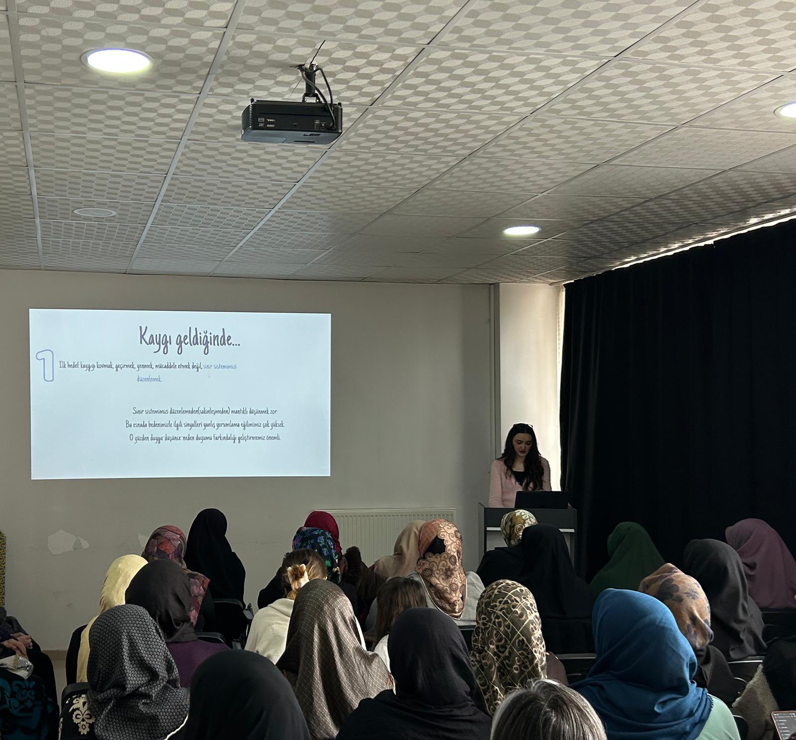 Kadının Güçlenmesine Yönelik Eğitim Programı Düzenlendi