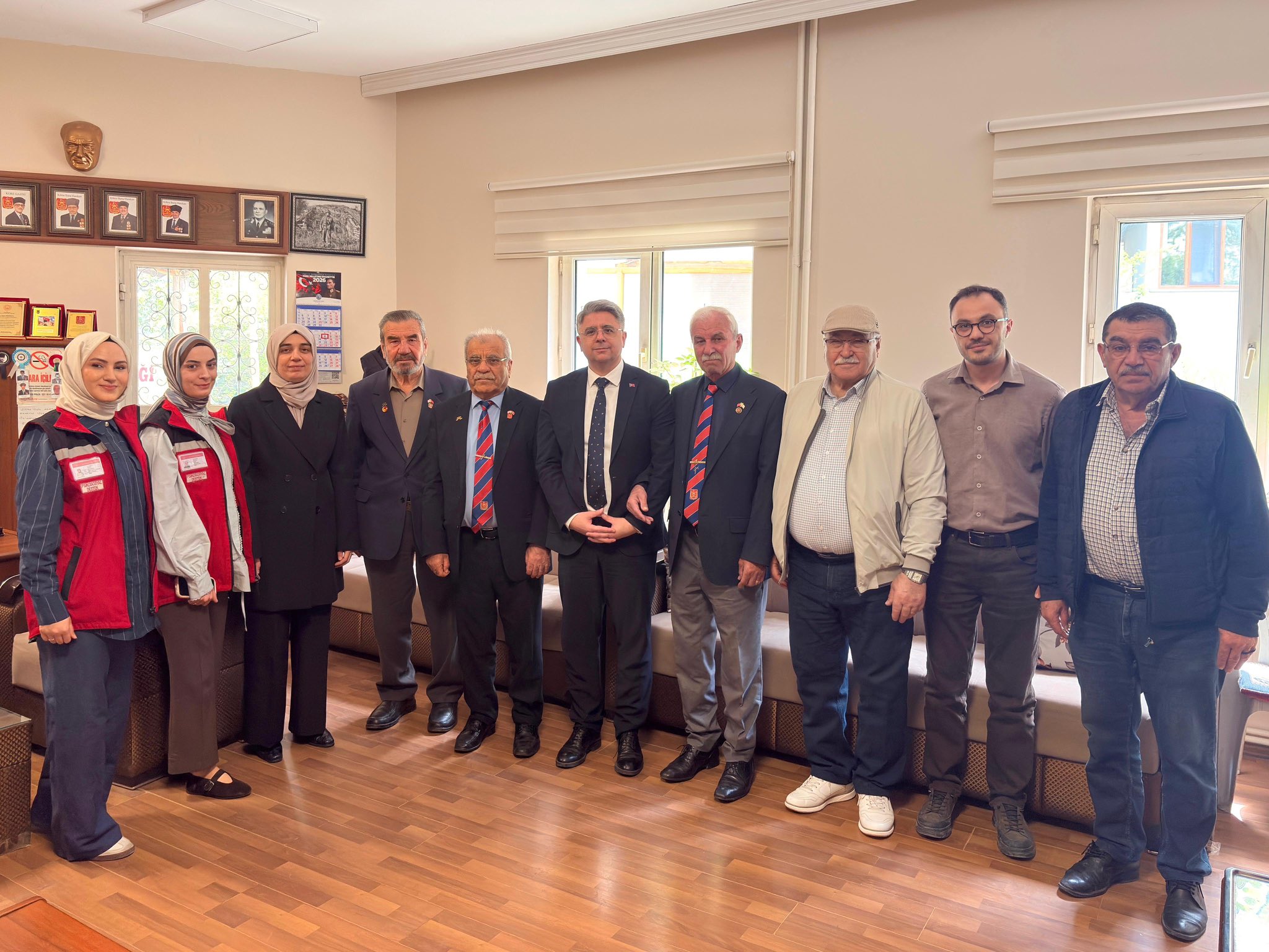 Muharip Gaziler Derneğine Ziyaret
