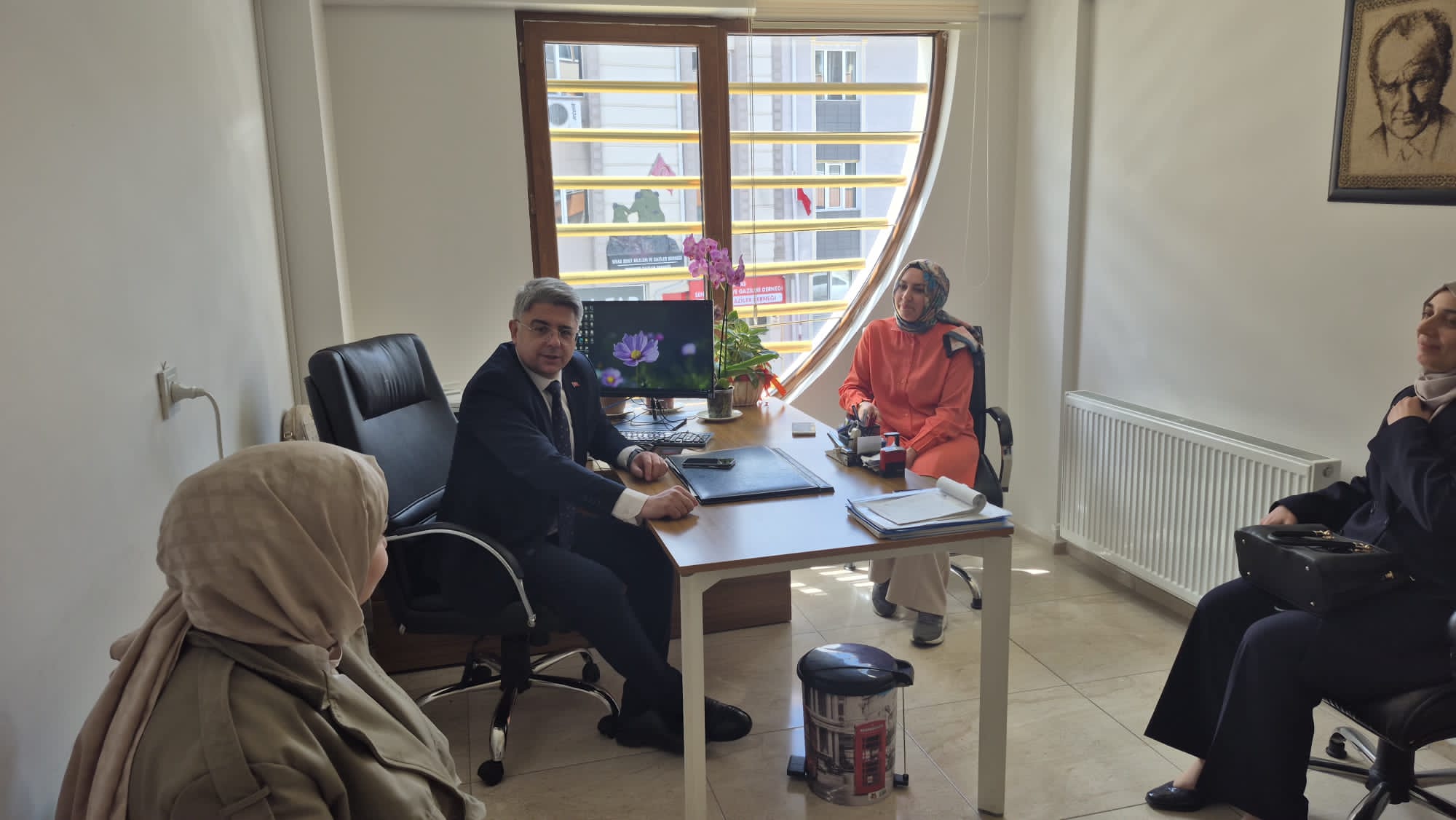 İlk Kabul Sultan Şehri Çocuk Evleri Sitesi Müdürlüğüne Ziyaret Gerçekleştirildi