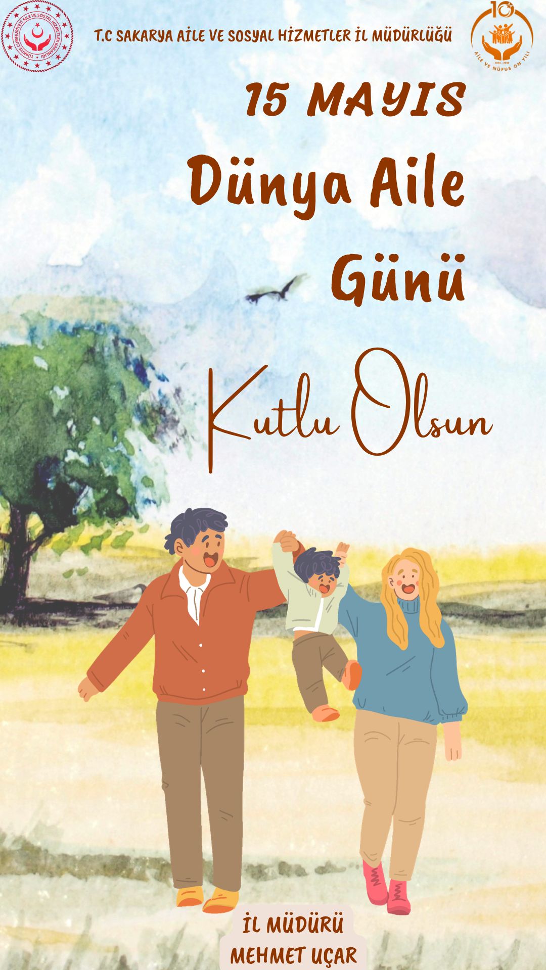 Büyük Türkiye ailemizin 15 Mayıs Uluslararası Aile Günü kutlu olsun!