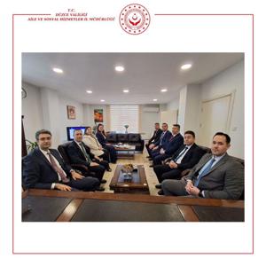 Personel Genel Müdür Yardımcısı İsmail AYDIN ve Beraberindeki Heyet İl Müdürlüğümüz ve Kuruluşlarımızı Ziyaret Etti. - fotoğraf 1