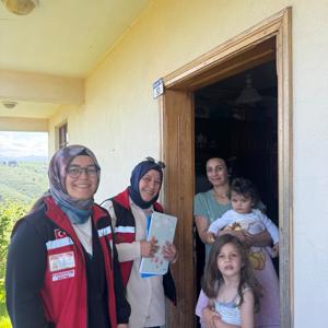 Çocukların Bakımını Üstlenen Annelere Destek Ziyareti. - fotoğraf 1