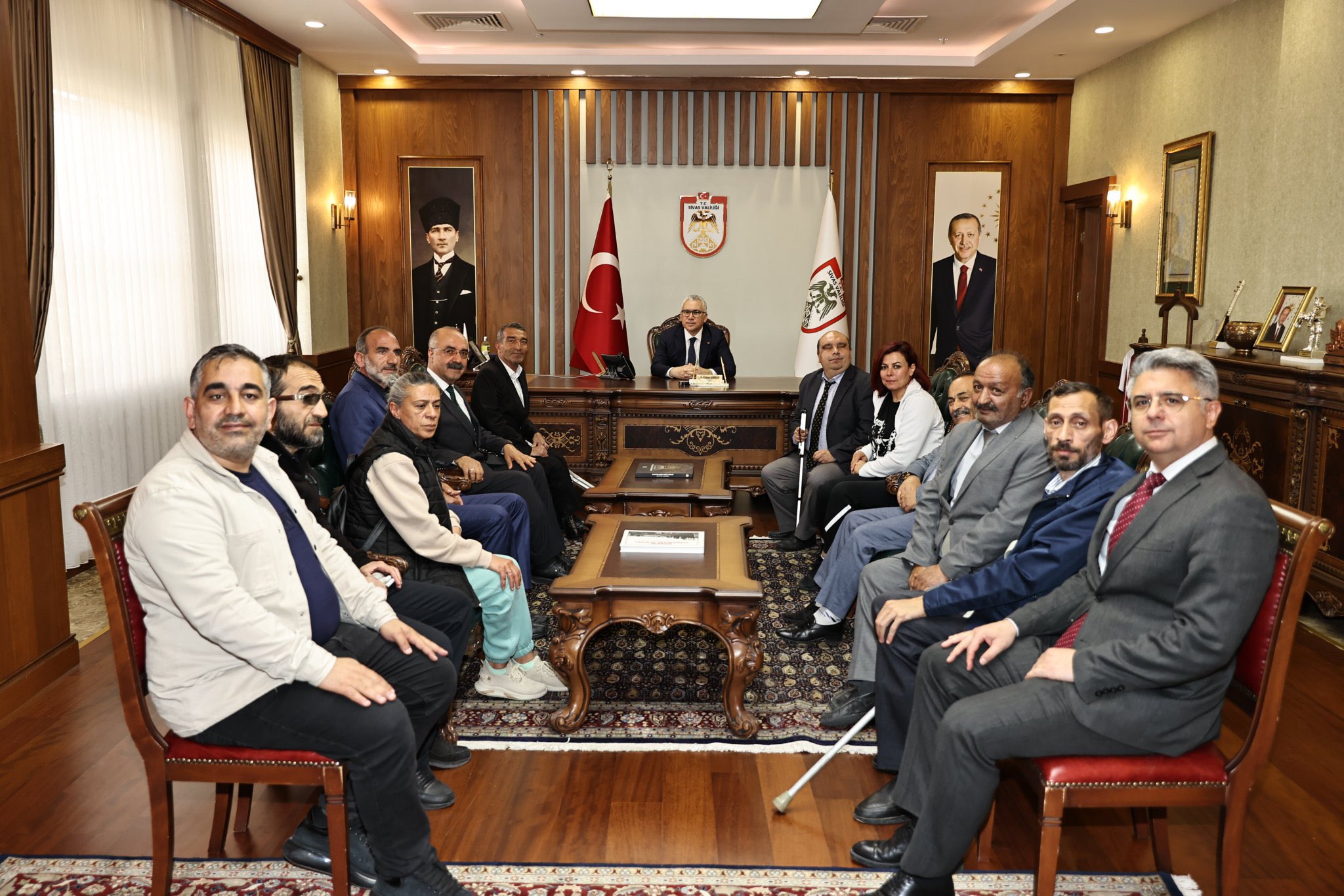 Engelliler Haftası Dolayısıyla Valilik Ziyareti Gerçekleştirildi