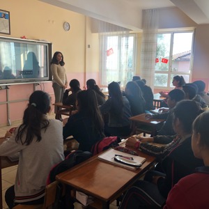 8.Sınıf Öğrencilerine ''Akran Zorbalığı'' Konulu Eğitim Verildi. - fotoğraf 1