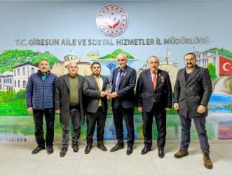 Türkiye Harp Malûlü Gaziler, Şehit Dul ve Yetimleri Derneğinden İl Müdürümüze Ziyaret