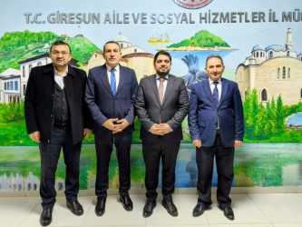 Valilik Birim Müdürlerinden İl Müdürümüze Hayırlı Olsun Ziyareti