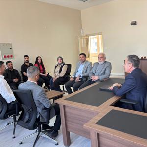  İl Müdürümüz Vefa Akdoğan,  Ahlat Sosyal Hizmet Merkezi Müdürlüğü’nü ziyaret etti - fotoğraf 1