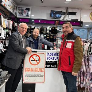 Mecidiye Caddesi’nde Tütünle Mücadeleye Yönelik Bilgilendirme Çalışması - fotoğraf 29