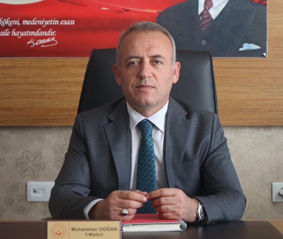 İl Müdürümüz DOĞAN: "Dini Bayramlarımız; bizi güçlü kılan milli dayanışma günleridir."