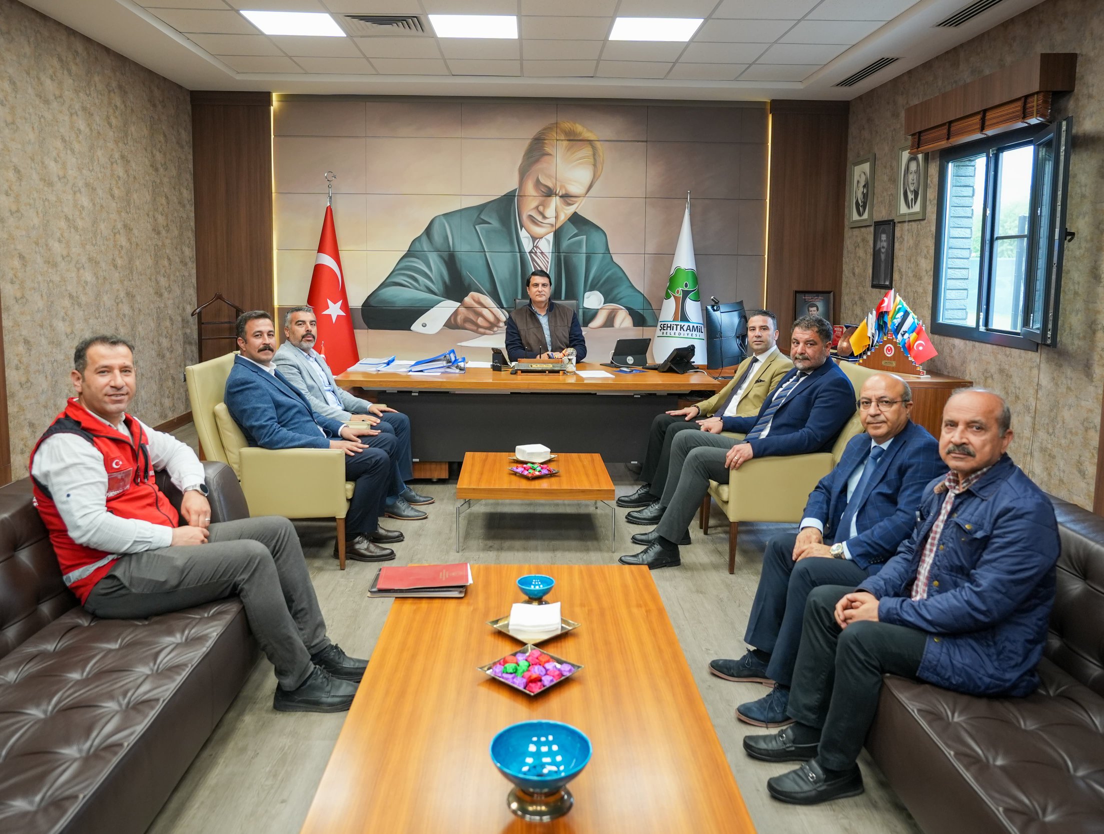 İl Müdürümüzden Şehitkamil Belediye Başkanı Sayın Umut Yılmaz’a Ziyaret