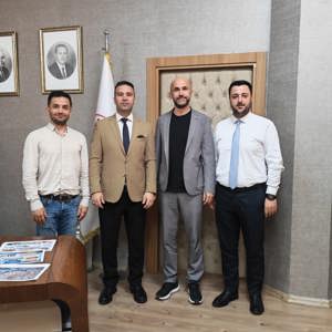 Türkiye Sağırlar Millî Federasyonu’ndan İl Müdürümüz Sayın Umut Zeybek’e Ziyaret - fotoğraf 1