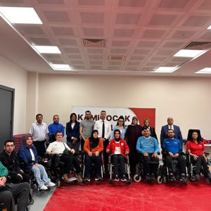 Gaziantep Boccia Takımımıza Ziyaret - fotoğraf 1