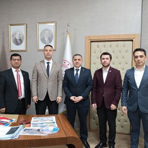 Sağlık-Sen Gaziantep Şube Yönetiminden İl Müdürümüz Sayın Umut Zeybek’e Ziyaret - fotoğraf 1