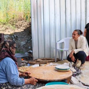 Sayın Valimiz Tülay Baydar Bilgihan, köy ziyaretleri kapsamında;   Merkez/Cimbilli Köyü’nü,  Merkez/Aşağı Müslümler Köyü’nü ziyaret etti.. - fotoğraf 1
