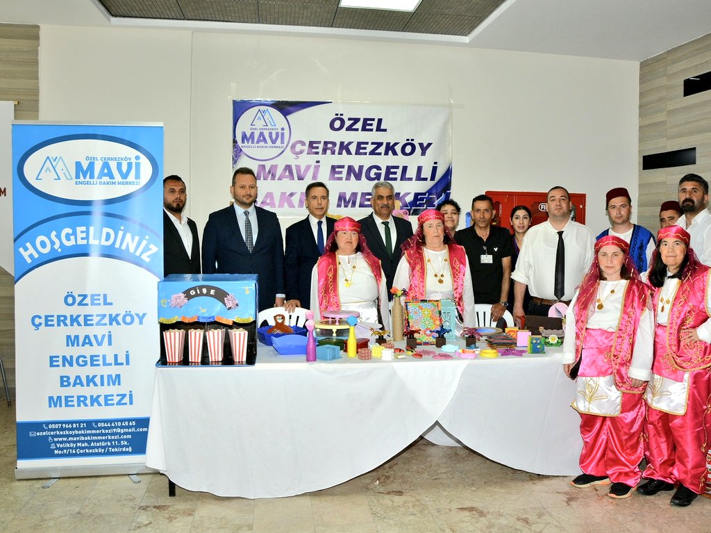 Engelli Bireylerimizin El Emeği Ürünleri Sergilendi