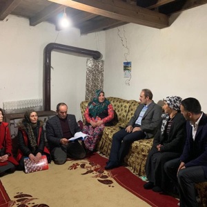 Sarımeşe, Kozluk ve Aydıncık Köylerinde İkamet Eden 5 Ailemiz Ziyaret Edildi - fotoğraf 1