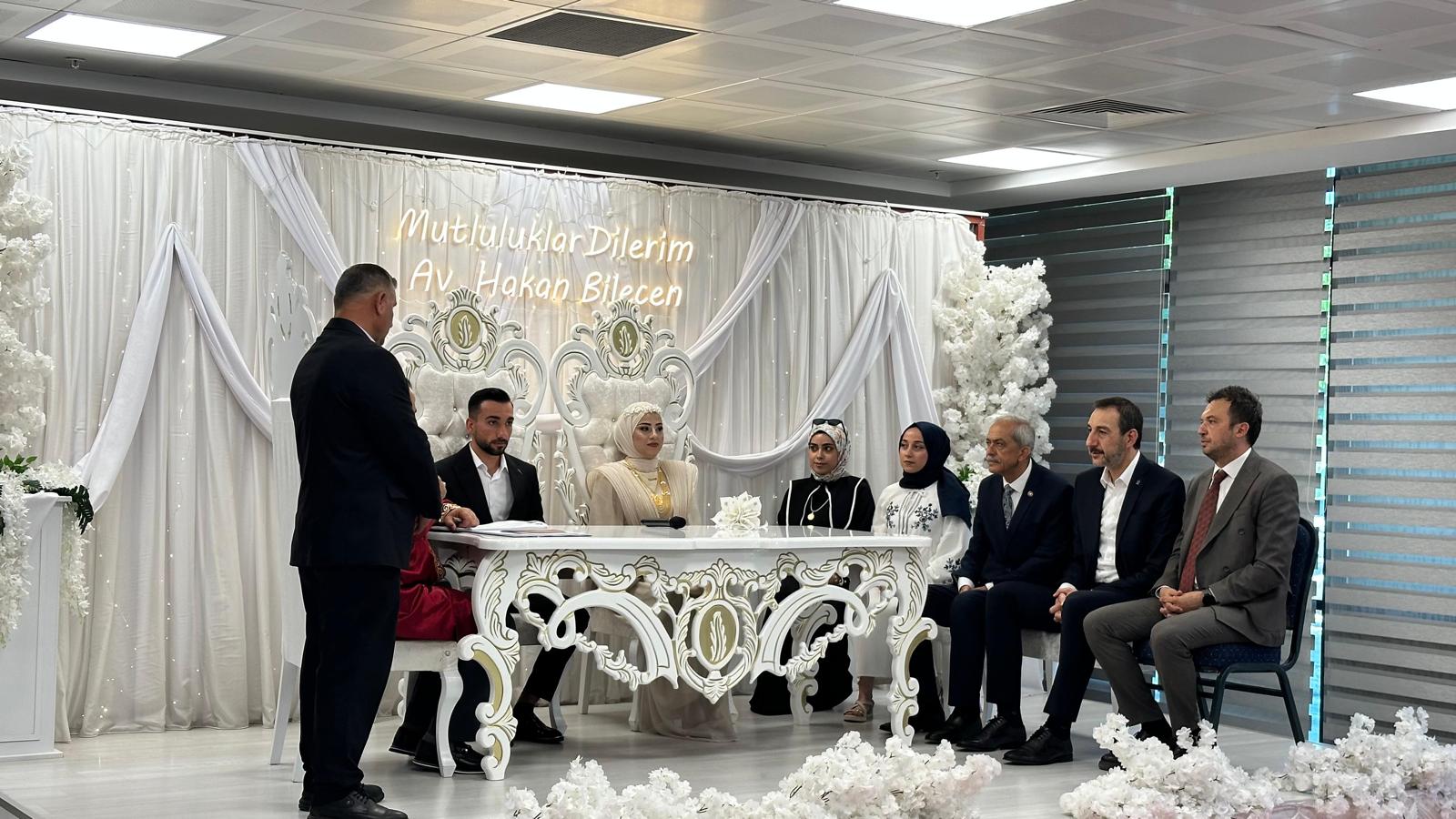İl Müdürümüz Sayın Çetin Tutaş, Evlenecek Gençlerin Desteklenmesi Projesi Kapsamında Yuva Kuran Çiftin Nikah Şahidi Oldu