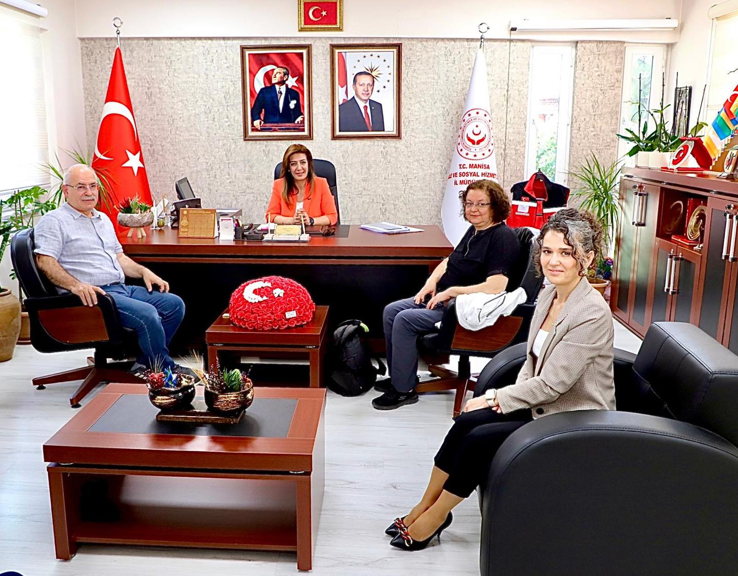 Bakanlık Yetkililerinden İl Müdürümüze Ziyaret Gerçekleştirildi