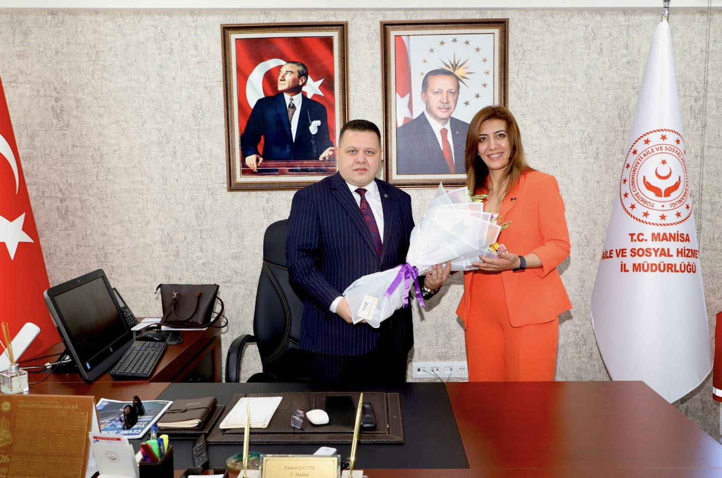 MHP Manisa İl Başkanlığından İl Müdürümüze Ziyaret Gerçekleştirildi