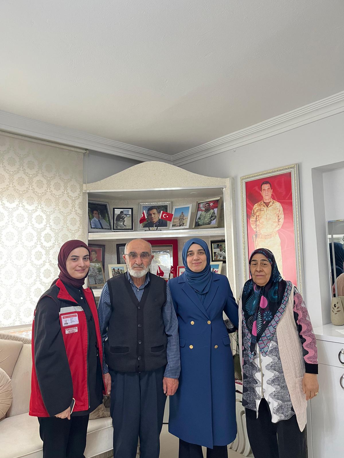 Şehitlerimizin Kıymetli Ailelerine Bayram Ziyareti