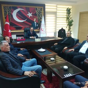 Kırşehir Anadolu Şehit Aileleri Derneği Yönetimi İl Müdürümüz Ramazan Baykara’yı Makamında Ziyaret Etti. - fotoğraf 3