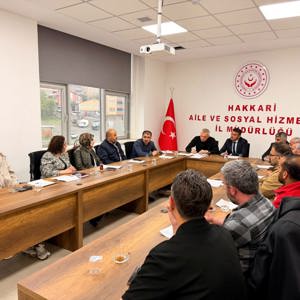 Hakkari’de Afet ve Acil Durumlarda Psikososyal Destek Grubu Toplantısı - fotoğraf 2