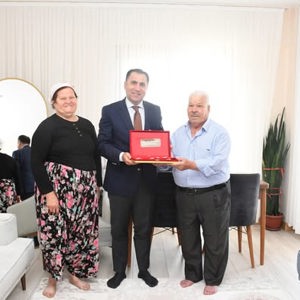  Kıbrıs Gazimiz kıymetli Çetin Amcamızı Hanesinde Ziyaret - fotoğraf 1