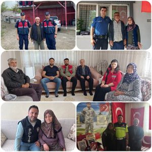 Kıymetli şehit ailelerimiz ziyaret edilmiştir.  - fotoğraf 4