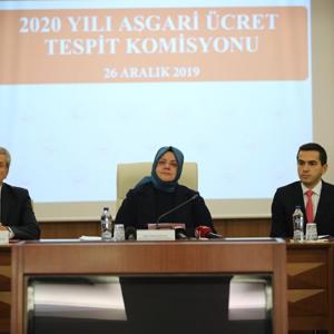 Bakan Selçuk: “1 Ocak 2020'den İtibaren Geçerli Olacak Asgari Ücret, Brüt 2 Bin 943 Lira, Net 2 Bin 324 Lira 70 Kuruş Olarak Belirlendi” - fotoğraf 1