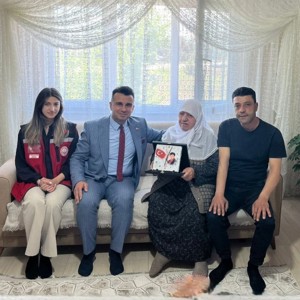 Aziz Şehidimiz Osman Bağ’ın Kıymetli Ailesini Ziyaret Ettik - fotoğraf 1