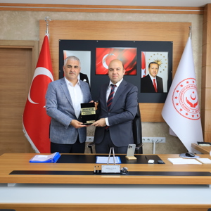 Öz- Sağlık İş Sendikası Erzincan Şube Başkanı Sayın Metin Bulut Ve Beraberindeki Yönetim Kurulu Üyeleri, İl Müdürümüz Sayın Abdulhalim Ünalan’ı Makamında Ziyaret Etti. - fotoğraf 2
