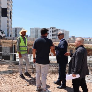 İlimizin ihtiyaç duyduğu ve inşası planlan kuruluş ve birimlerin  inşa edileceği alanları gezdi - fotoğraf 2
