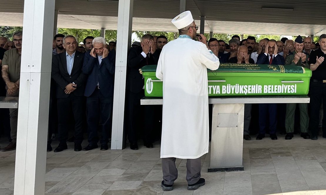 Şehidimiz Pilot Yüzbaşı Gökhan Ertan'ın Kardeşi Emrah Ertan’ın Cenaze Namazına Katıldık