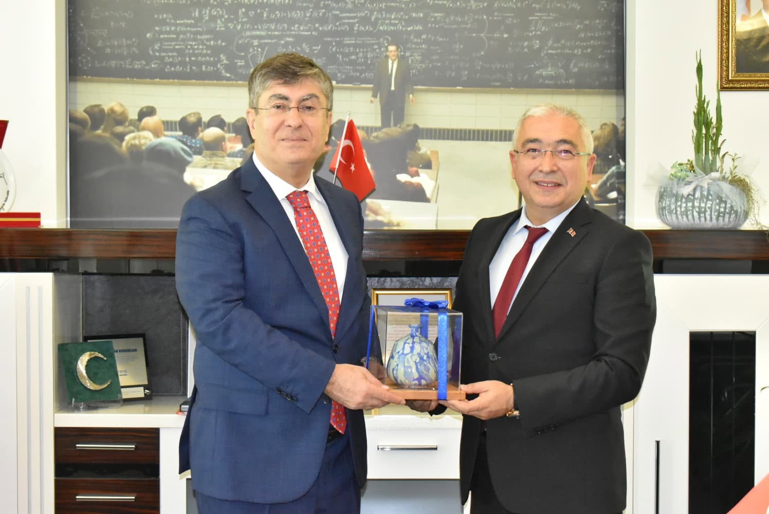 İl Müdürümüzden Mudanya Üniversitesi Rektörüne Hayırlı Olsun Ziyareti