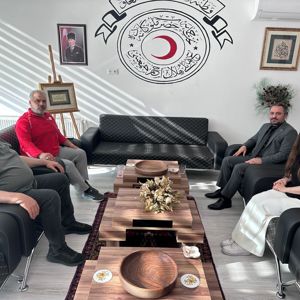 İl Müdürümüz Nevşehir Kızılay Şube Başkanı Sayın Ercan CİVELEK’i Ziyaret Etti - fotoğraf 1