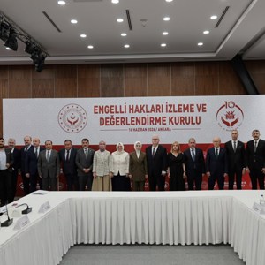 Bakanımız Göktaş, "Engelli Hakları İzleme ve Değerlendirme Kurulu Toplantısı"nda konuştu - fotoğraf 5