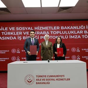 Aile ve Sosyal Hizmetler Bakanlığı ile YTB arasında işbirliği protokolü imzalandı - fotoğraf 2