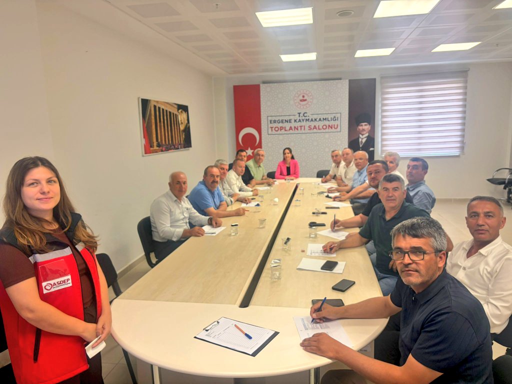 Muhtarlarımızla Sosyal Risk Alanları ve Hizmetlere Erişim Konuları Değerlendirildi