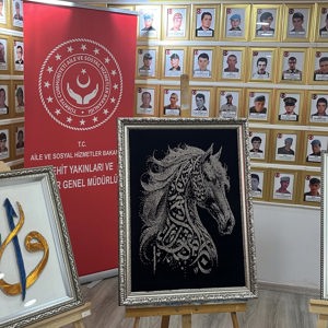 Şehit Yakınları ve Gazilerimizin El Emeği Sanata Dönüştü - fotoğraf 19